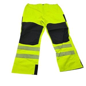 Carhartt High Visibility Storm Defender Lightweight Class E‎ Rain Pants 2XL NWT